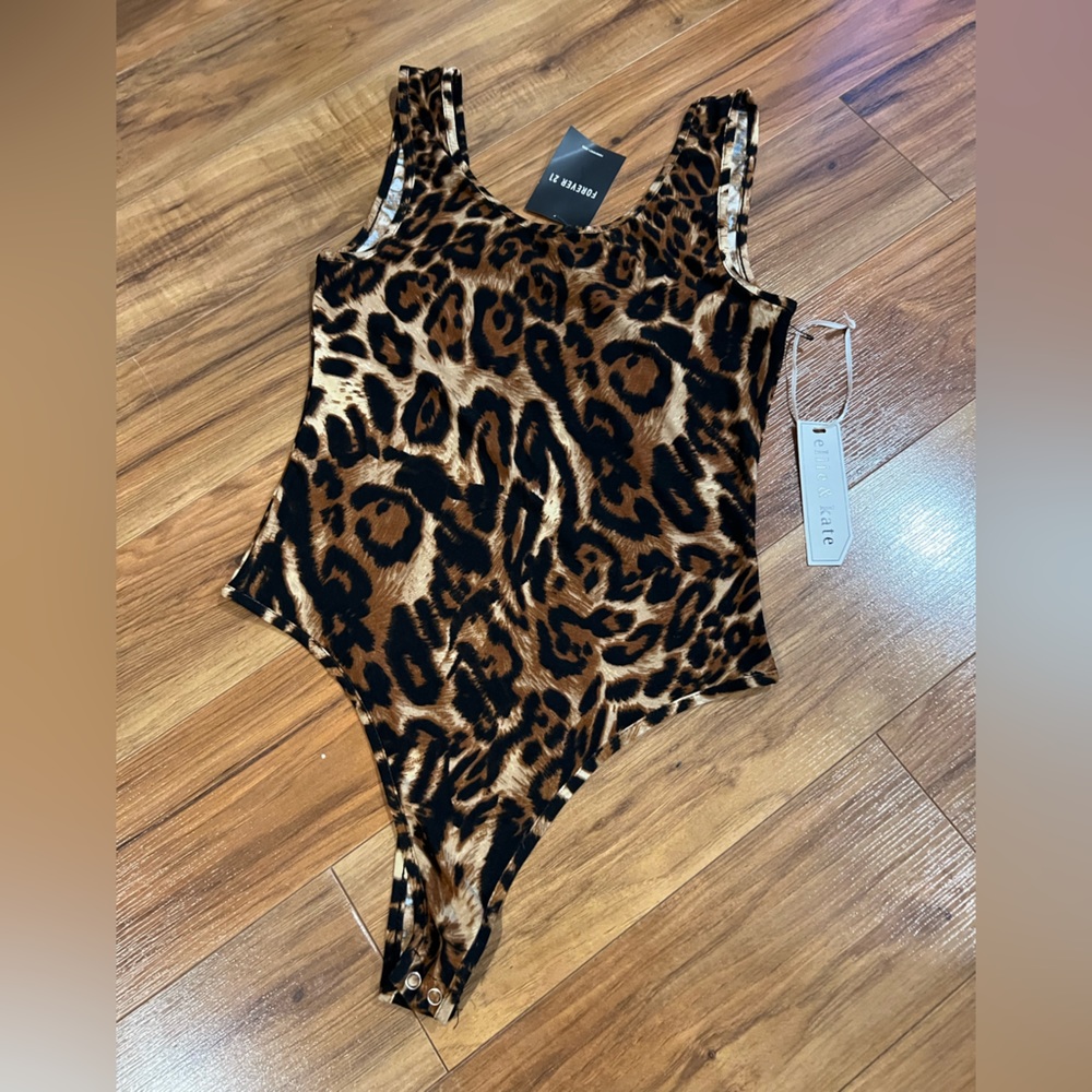 Leopard bodysuit